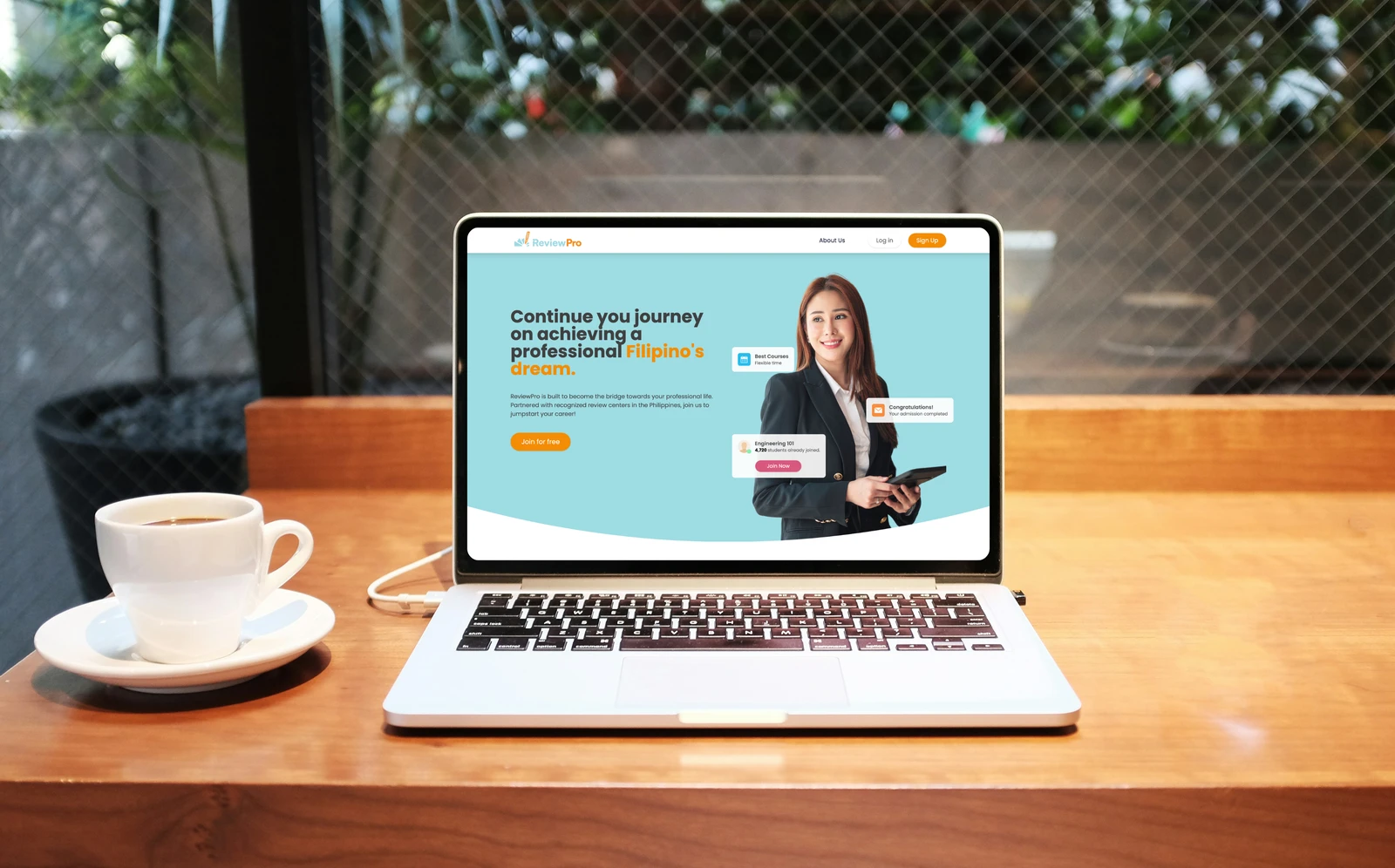 ReviewPro Website screenshot 1
